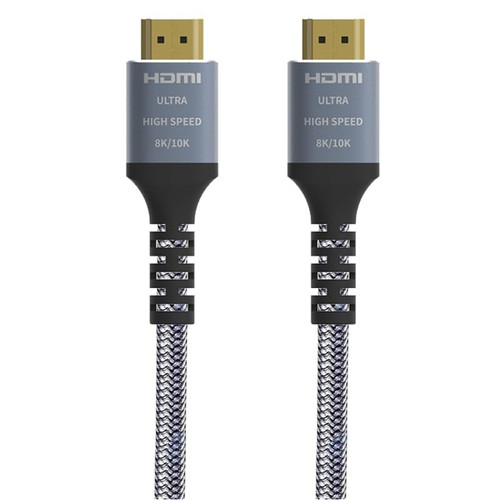 CYANMI 8K HDMI Cables 2.1 25FT 48Gbps 8K & 4K Ultra High Speed Braided HDMI Cord, 4K@120Hz 144Hz, 8K@60Hz, HDCP 2.2 & 2.3, HDR 10, eARC Compatible with Laptop Monitor UHD TV PS5 PS4 Dolby