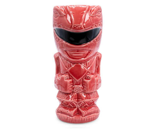 Power Rangers Geeki Tikis Red Ranger Ceramic Mug | Holds 16 Ounces