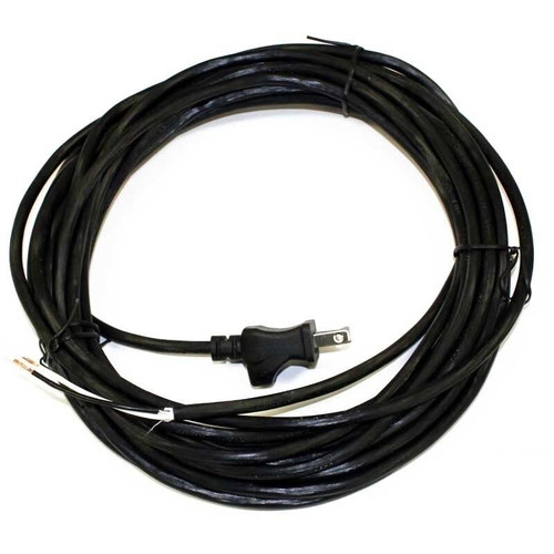 30' Black Fit All Upright Vacuum Cleaner Power Cord Replacement for OEM Compact TriStar