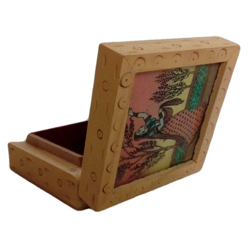 India Meets India Handicraft Jewelry Organizer Box, Jewelry Box, Women Storage Organizer, Best Gifting Made by Awarded Indian Artisan