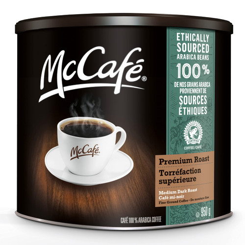 McCafe Medium Dark Premium Roast Ground Coffee, 950g/33.5 oz., {Imported from Canada} McCafe Medium Dark Premium Roast Ground Coffee, 950g/33.5 oz., {Imported from Canada}
