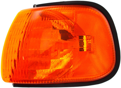 Evan-Fischer Corner Light Compatible with 1998 Dodge B1500 / B2500 / B3500 Plastic Amber Lens Driver Side