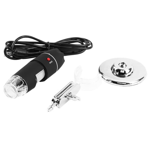 Microscope Accessories kit Slide Preparation camer 1000X Zoom 8 LED USB Microscope Digital Magnifier with Stand Microscope Microscope Accessories