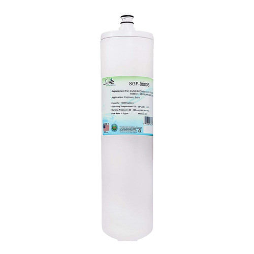 Swift Green Filters SGF-8000S Replacement for CUNO Cfs8000-S (1 Pack), White