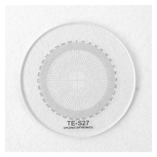 XuuSHA Handheld Digital Microscope Accessories Dia 20.4mm Optical Glass Scale Ruler, Microscope Eyepiece Angle Indexing Micrometer Microscope Accessories