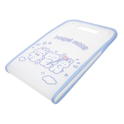 TEHAUX 4pcs Portable Folder Paper File Folder File Document Bag Document File Keeper School Folder File Organizer Lovely File Folder Large Capacity File Folder Expand A4 Test Paper Pp