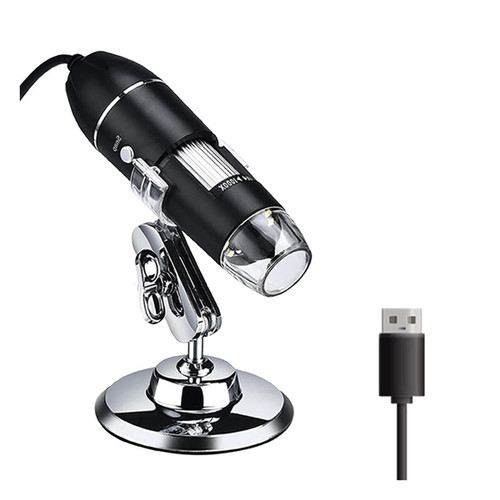 Microscope Accessories kit Slide Preparation camer 3 in 1 USB Digital Microscope Camera 1600X Portable Electronic Microscope Microscope Accessories (Color : 1000X USB)