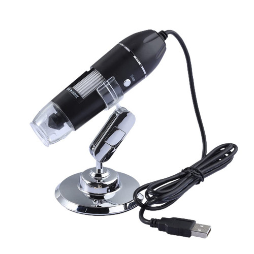 Microscope Accessories kit Slide Preparation camer Adjustable 1600X 8 LED 3 In1 USB Digital Microscope Electronic Microscope Camera for Zoom Magnifier Microscope Accessories