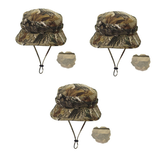 SUPVOX 3pcs Fishing Hats for Men Fishing Hat for Men Mens Visor Hat Sun Visor Hats for Men Bucket Hats for Men Boonie Hat Sun Hat for Men with Uv Protection Beach Hat Bionic Miss