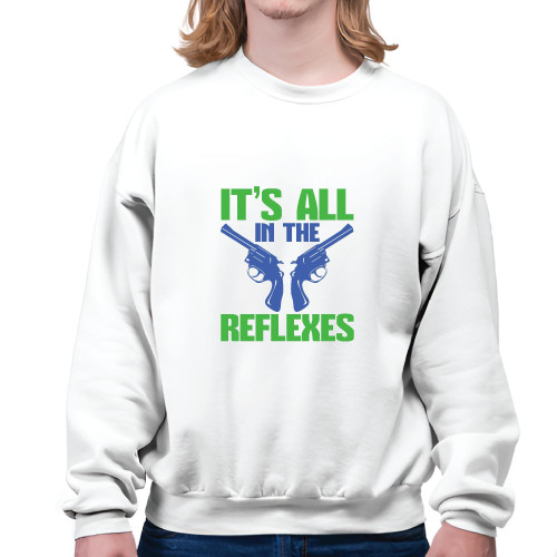 Find the Perfect Gift for Gamers Reflex Essentials Grey White Muticolor Unisex Sweatshirt