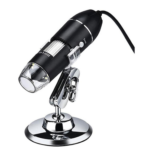 GFONIX Microscope Adapter 1600X Digital Microscope USB Electronic Microscope with Stand USB Handheld LED Magnification Microscope Microscope Accessories (Color : USB 1600X)