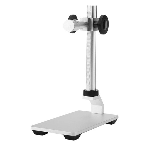 Microscope Stand, 12mm Adjustable Professional Microscope Base Stand Holder Desktop Support Bracket? Up Down Support Table Stand? for USB Microscope Endoscope