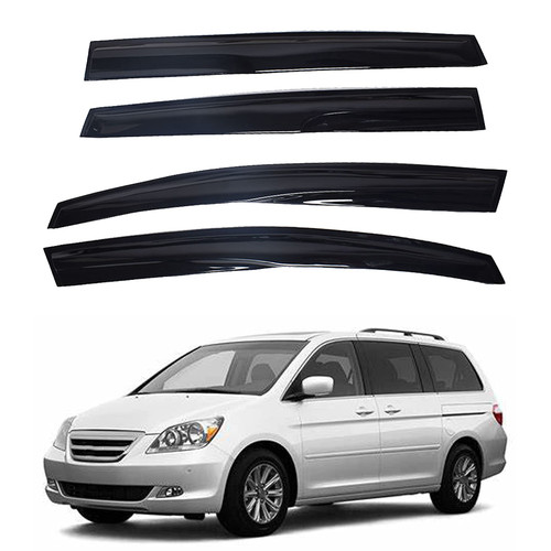munirater Side Window Visor Vent Rain Guard Deflector Replacement for 2005-2007 Honda Odyssey