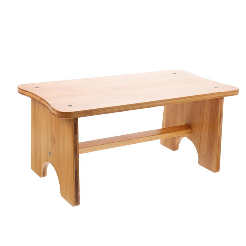 Veemoon Footstool Toddler Step Stool Step Stools for Adults Office Foot Stool Step 2 Water Table Kids Step Under Desk Foot Stool for Office Wooden Footrest Foot Rest Baby Sofa Potty Chair