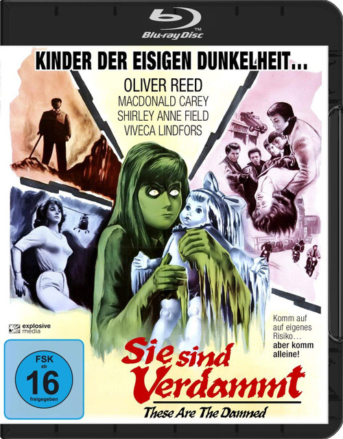 The Damned (1963) ( These Are the Damned ) [ Blu-Ray, Reg.A/B/C Import - Germany ]