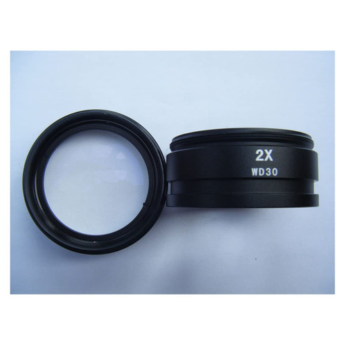 XuuSHA Handheld Digital Microscope Accessories 2X Objective Lens M480.75 Thread Zoom Stereo Microscope Accessories Microscope Accessories