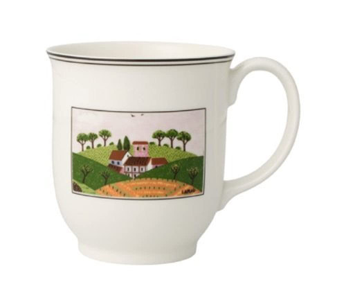 Villeroy & Boch Charm & Breakfast Design Naif Mug, 14oz Villeroy & Boch Charm & Breakfast Design Naif Mug, 14oz