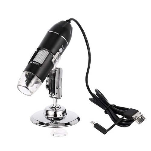 Microscope Adapter USB Digital Microscope Handheld Portable Magnification 8 LED Mini Video Camera Microscope Accessories (Color : C, Magnification : 1000X)