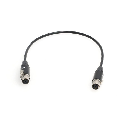 SZRMCC TA4F Mini XLR 4 Pin Female to TA4F Mini XLR 4 Pin Female Pro Audio Cable for Camera Microphone (60cm)
