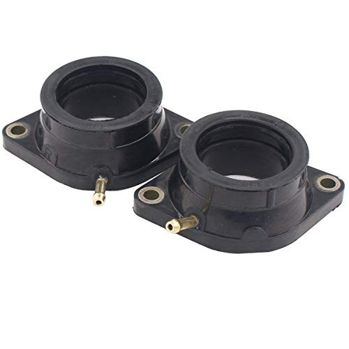 MOTOKU Pack of 2 Carburetor Intake Manifold Carb Boot Joint Holder for Yamaha XVS1100 Vstar Custom Classic XVS1100AT V-Star Silverado
