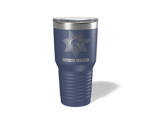 Alterd Industries California Highway Patrol - CHP | Law enforcement | Highway Patrol | Gifts for Officers | Tumbler | Coffee Tumbler | Police Academy | Gift for cops | Badge (30oz Tumbler, Navy) Alterd Industries California Highway Patrol - CHP | Law enforcement | Highway Patrol | Gifts for Officers | Tumbler | Coffee Tumbler | Police Academy | Gift for cops | Badge (30oz Tumbler, Navy)