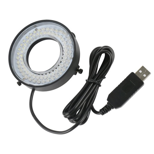 Handheld Digital Microscope Accessories Adjustable 48 LED Ring Light, 72 LED Illuminator Lamp, Industrial Microscope Camera Microscope Accessories (Color : 72 LED Light)