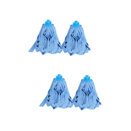 SOLUSTRE 4 Pcs and Shout Mop Limpiador De Pisos Wet Dry Mop Easy Cleaning Mop Reveal Mop Pads Mop Heads Mop Refill Microfiber Mop Head Mop Head Microfiber Commercial Floor to Rotate