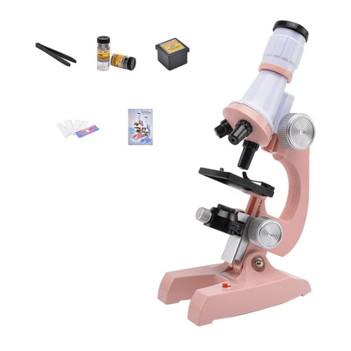 GFONIX Microscope Adapter Microscope 1200X Lab LED Biological Microscope Microscope Accessories (Color : Pink)