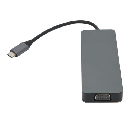 Yctze 10 in 1 USB C Hub Multiport Adapter Type C to VGA c uter Cable USB to vga adapters10 in 1 USB C Hub USB C Docking Station USB C Hub Multiport