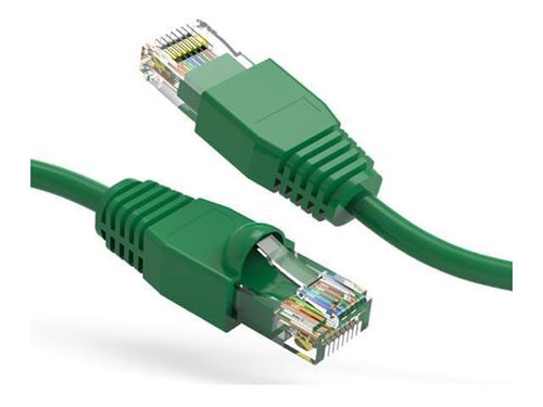 Nippon Labs 50Ft Cat6A UTP Ethernet Network Booted Cable, 24AWG 50 Feet Gigabit LAN Network Cable RJ45 High Speed Patch Cable (Green)