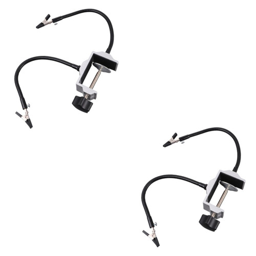 2pcs Soldering Iron Solder Station Helping Hands Soldering Station Tool Soldering Third Hand Third Hand Vise Helping Hand Tool Metal Soldering Station Soldering Stations Toy Frame