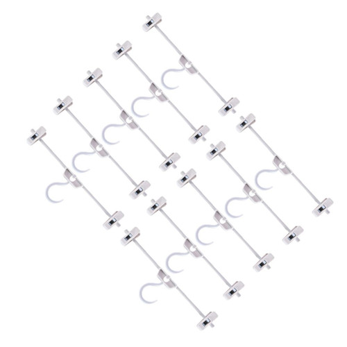 30 Pcs Pants Rack Plastic Hanger Adjustable Hanger Pant Hanger Clothes Hanger Skirt Hanger Household Drying Rack Clothespin Storage Rack Trouser Press