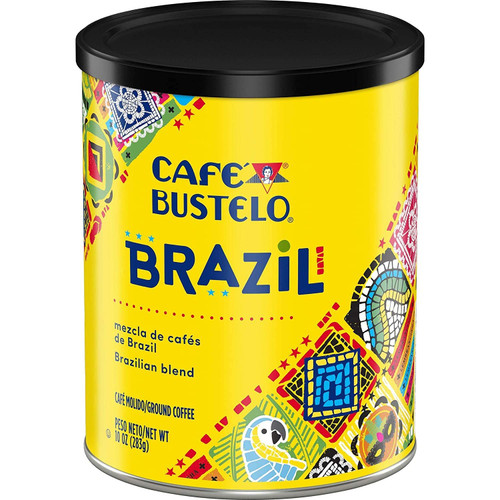 Cafe Bustelo Brazil Dark Roast Ground Coffee, 10 Oz - 3 pack