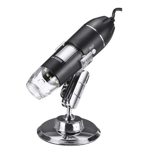 XuuSHA Microscope Accessories kit Slide Preparation camer 0-1600X 2MP 3 in 1 USB Type C LED Adjustable Microscope Handheld Portable Digital Microscope Microscope Accessories (Magnification : 1600X)