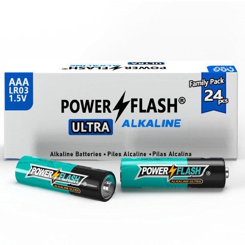 POWER FLASH AA Batteries 30 Pack with Fresh Date-Triple A Long-Lasting Alkaline High-Performance Battery,1.5 Volt,10-Year Shelf Life POWER FLASH AA Batteries 30 Pack with Fresh Date-Triple A Long-Lasting Alkaline High-Performance Battery,1.5 Volt,10-Year Shelf Life