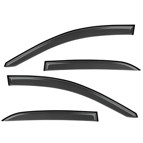 Outside Mount Window Visor Sun Rain Guards Compatible with 2018-2023 Equinox