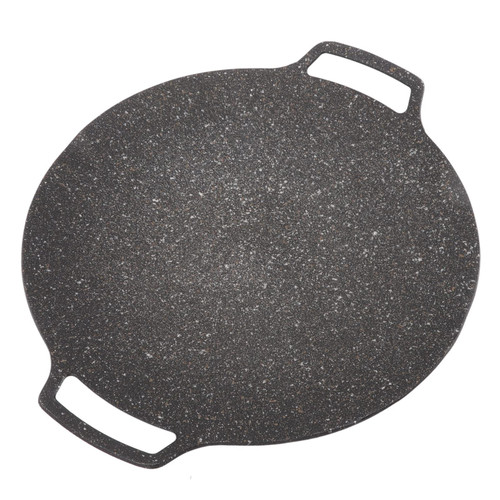 BORDSTRACT BBQ Grill Pan for Gas Stove, Electric Cooktop, Indoor or Outdoor Grilling, Round Korean BBQ Griddle, Non-Stick Coating Frying Pan(General 36cm) BORDSTRACT BBQ Grill Pan for Gas Stove, Electric Cooktop, Indoor or Outdoor Grilling, Round Korean BBQ Griddle, Non-Stick Coating Frying Pan(General 36cm)