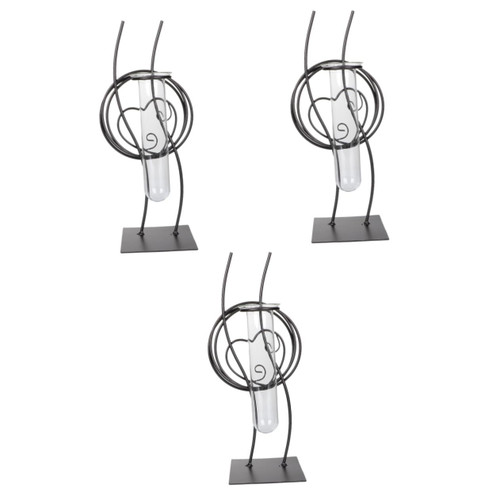 GANAZONO 3 pcs nordic vase Plant Terrarium Stand Modern Tube Planter bulb vase Terrarium Container Test Tube Planter glass bud vases test tube glass vase glass bottle flower pot stand GANAZONO 3 pcs nordic vase Plant Terrarium Stand Modern Tube Planter bulb vase Terrarium Container Test Tube Planter glass bud vases test tube glass vase glass bottle flower pot stand