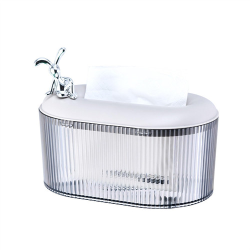 Tissue Box Spring Paper Towel Box, Desktop Towel Drawer, Coffee Table Decoration Household Creative Paper Drawer for Home, Kitchen, Living Room, car use (Color : 1)