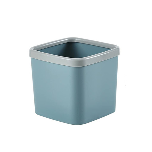 HONGFEISHANGMAO Trash Can Mini Desktop Trash Can Plastic Countertop Garbage Bin No Cover Press Ring Garbage Can for Office Kitchen Table Desk Bedroom Living Room Dressing Garbage Container Bin