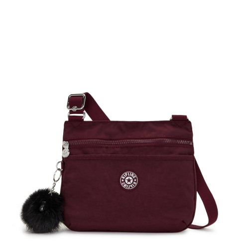 Kipling Emmylou Crossbody Bag Deep Burgundy G