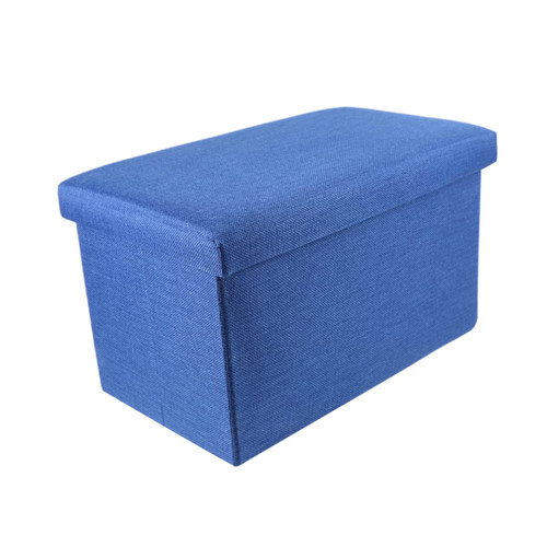 Cabilock Collapsible Foot Stool Folding Step Stool Foot Rest Stool Folding Storage Fabric Storage Foldable Storage Footstool Storage with Top Shoe Changing Stool Toy Folding Foot Stool