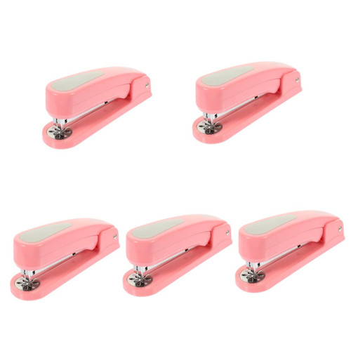 STOBOK 5pcs Stapler Save 50% at Checkout Multitools Book Binding Tool Portable Stapling Machine School Stationery Rotating Spring Stipling Tool Rotary Tool Arm Swing Iron to Rotate Books