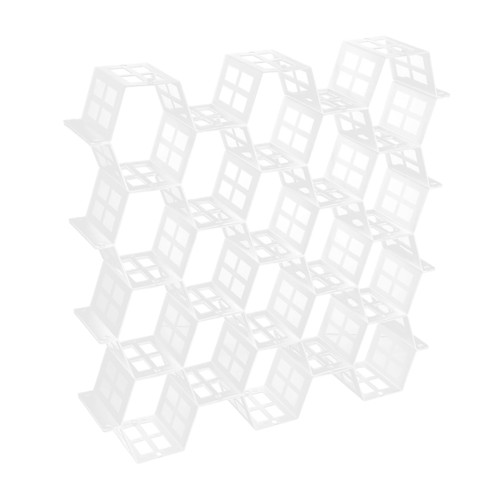 TEHAUX 5 Sets Honeycomb Drawer Vanity Drawer Closet Divider Dresser Drawer Partition Honeycomb Divider Organizer Drawers for Clothes Drawer for Clothes Plastic Partition Plate Wardrobe