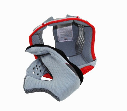Vega Replacement Liner for Mach 2.0 Junior Full Face Helmet (Grey, Medium)