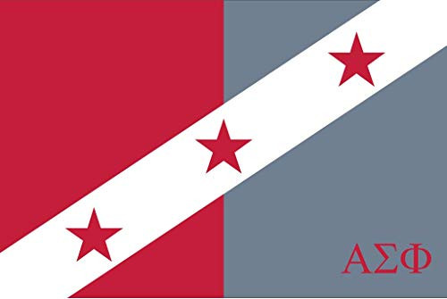 Greek Star Alpha Sigma Phi Official 3' X 5' Flag - Officially Approved