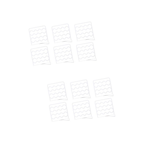 ABOOFAN 12 Pcs Wardrobe Separators Closet Dividers Clothing Organizer Shelf Divider Storage Rack White Compartment Storage Box