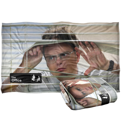 The Office Blanket, 36"x58" Dwight Blinds Silky Touch Super Soft Throw Blanket