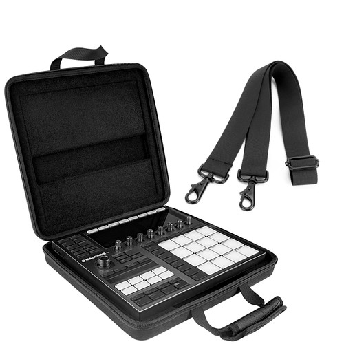 Musiin Hardshell Case Compatible with Native Instruments Maschine+plus case NI MK3 Cover Drum Controller Analog Device bag with Strap
