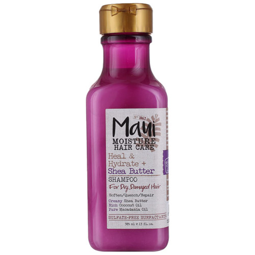 Maui Moisture Shampoo Shea Butter 13 Ounce (Heal & Hydrate) (385ml) (Pack of 6)